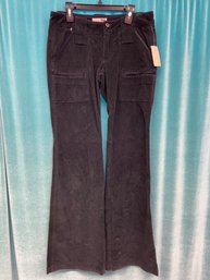 NEW WITH TAGS JOIE MIDNIGHT MICRO CORDUROY FLAIR PANTS JEANS SIZE 25