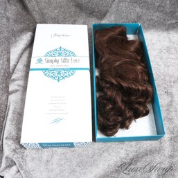BRAND NEW IN BOX $250 SIMPLY SILKI LACE SLH-MATILDA NATURAL HUMAN HAIR LACE FRONT WIG IN COLOR 4