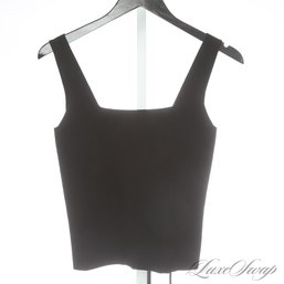 NEAR MINT AND SUMMER CLUB NIGHT PERFECT VINCE BLACK STRETCH WIDE STRAP TANK TOP M