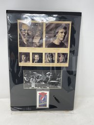 INSANE THE GRATEFUL DEAD VINTAGE COLLAGE WITH BACKSTAGE PASS