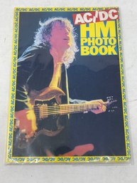 BACK TO BID! SUPER COOL 1980s AC/DC OMNIBUS TOUR PHOTO BOOK