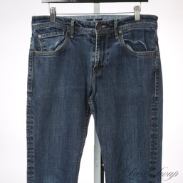 MODERN MENS SEVEN FOR ALL MANKIND 'THE PAXTON' FADED INDIGO WASHED DENIM STRETCH JEANS MADE IN USA 33
