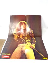 AWESOME VINTAGE BEST MAGAZINE DAVID BOWIE FEATURE W/ DAVID COVERDALE CENTERFOLD
