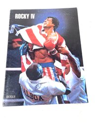 INSANE 1980s VINTAGE LOT OF 2 ROCKY 3 & 4 SPECIAL EDITION MAGAZINE POSTERS