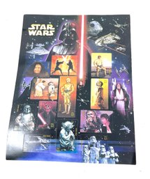 SUPER COLLECTIBLE 2007 STAR WARS USPS STAMPS