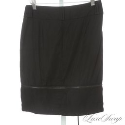 SUPER COOL BRAND NEW WITH TAGS RAG AND BONE BLACK 'FIELD' SKIRT WITH CONVERTIBLE ZIP OFF HEM AND POCKETS! 0
