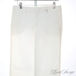 BRAND NEW WITH TAGS $255 (!) NILI LOTAN MADE IN USA OPTIC WHITE WIDE LEG SUMMER PANTS 2
