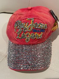 NEW WITH TAGS STRAWBERRY PLAY JEANS LEGEND BLINF RHINESTONE CAP