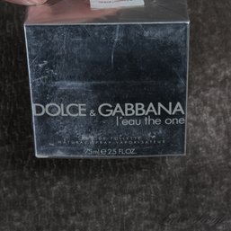 BRAND NEW IN BOX DOLCE & GABBANA 'L'EAU THE ONE' 2.5OZ EAU DE TOILETTE PERFUME
