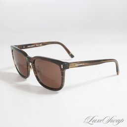 #1 SUMMERS BEST DOLCE & GABBANA TOP TIER MADE IN ITALY SMOKED HORN TRANSLUCENT SUNGLASSES