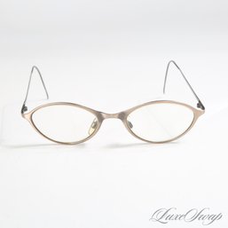 #9 HIGH QUALITY VINTAGE GIORGIO ARMANI MADE IN ITALY METAL FRAME SLENDER GLASSES