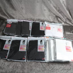 #5 SEVERAL HUNDRED DOLLARS WORTH LOT X10 BRAND NEW SEALED IN PACKAGE UNIQLO JAPANESE TECHNOLOGY BASE LAYERS XL