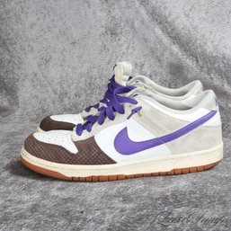 THE ONES EVERYONE WANTS! MENS NIKE 'DUNK LOW' 311730-151 BAROQUE BROWN PURPLE SNEAKERS 10.5