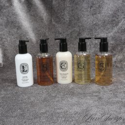 #4 THE HOTEL COLLECTION : BRAND NEW UNUSED LOT OF 5 FULL SIZE 250ML DIPTYQUE ASSORTMENT PACK