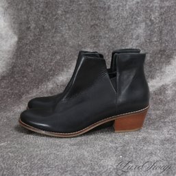 BRAND NEW WITHOUT BOX COLE HAAN BLACK NAPPA LEATHER SPLIT SIDE CHELSEA BOOTS WOMENS 10