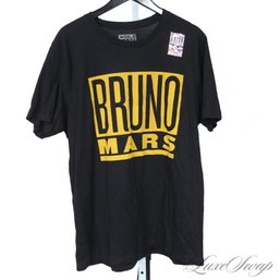 BRAND NEW WITH TAGS OFFICIALLY LICENSED BRUNO MARS 24 KARAT MAGIC BLACK CONCERT TOUR TEE SHIRT XXL
