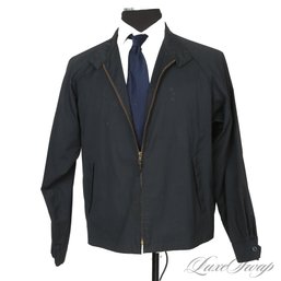 BEEN AROUND FOR 60 PLUS YEARS FOR A REASON! VINTAGE MENS LONDON FOG NAVY UNLINED UNSTRUCTURED WIND JACKET 42