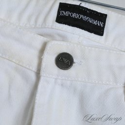 SUMMER READY! EXPENSIVE EMPORIO ARMANI WHITE SPRING JEANS US 8