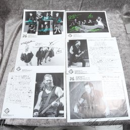 LOT OF VINTAGE 1990S METALLICA FAN CLUB AND PROMO MATERIALS