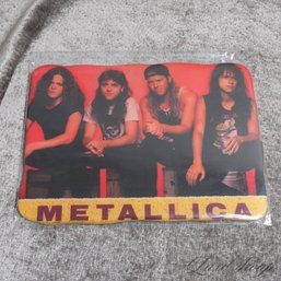 AN EXTREMELY RARE VINTAGE 1980S METALLICA EARLY ROCK N ROLL PROMO ONLY IN STORE DISPLAY POPUP 10 X 8