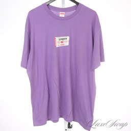 AUTHENTIC AND AWESOME SUPREME NEW YORK GRAPE PURPLE LUDENS COUGH DROPS GRAPHIC TEE SHIRT XL