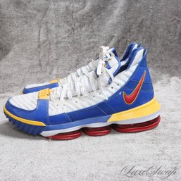 #19 REALLY GOOD NIKE LEBRON 16 'SUPERMAN' SNEAKERS CD2451-100 CHECK THE COMPS! SIZE 11.5