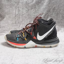 #21 INSANELY GOOD NIKE KYRIE 5 FRIENDS EDITION BLACK SNEAKERS 12