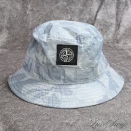 NEAR MINT AND EXCEPTIONALLY EXPENSIVE STONE ISLAND MENS CLOUDY CAMOUFLAGE BUCKET HAT M