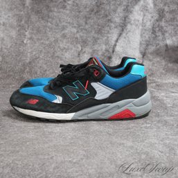 #11 CHECK THE COMPS! MENS NEW BALANCE ELITE EDITION 580 MRT580BF ELITE PINBALL SUEDE SNEAKERS 10.5
