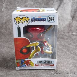 #1 BRAND NEW IN BOX FUNKO POP #574 AVENGERS ENDGAME IRON SPIDER