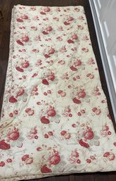 AWESOME WAVERLY MADE IN USA DOUBLE SIDED REVERSIBLE FLORAL KING SIZE COMFORTER