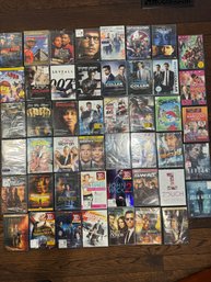 LOT OF 47 BRAND NEW SEALED IN PACKAGE DVDS INCLUDING JAMES BOND 007