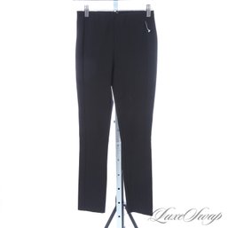 NEAR MINT AND MAKES YOUR BUM LOOK GREAT! MODERN RAG AND BONE MADE IN USA BLACK STRETCH BANDLESS PANTS 0