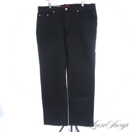 #2 BRAND NEW WITH TAGS $150 MENS SIGNUM BLACK 'TEXAS' JEANS 40 X 32