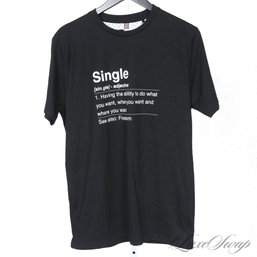 SOMEONE OR SOMEONE YOU KNOW NEEDS THIS! BRAND NEW WITH TAGS DENIM & FLOWER BLACK SINGLE DEFINITION TEE SHIRT L