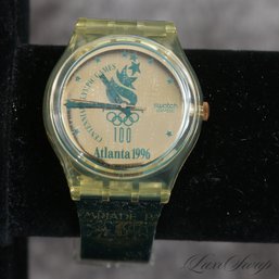 #22 A BRAND NEW IN BOX DEADSTOCK SWATCH 'ATLANTA 1996 OLYMPICS' EDITION WATCH