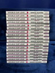 AMAZON SELLERS! LOT OF 17 BRAND NEW EDDIE HUANG : DOUBLE CUP LOVE SOFTCOVER BOOKS