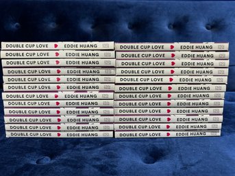 AMAZON SELLERS! LOT OF 24 BRAND NEW EDDIE HUANG : DOUBLE CUP LOVE SOFTCOVER BOOKS