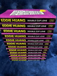 AMAZON SELLERS! LOT OF 12 BRAND NEW EDDIE HUANG : DOUBLE CUP LOVE HARDCOVER BOOKS