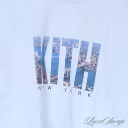 ALL THE COOL KIDS WANT IT! RECENT AND FRESH MENS KITH NEW YORK SKYLINE BRIDGES GRAPHIC TEE SHIRT M