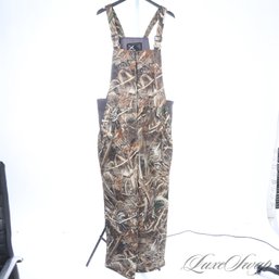 NEAR MINT MENS ARCTIX REALTREE MAX 5 WOODLAND CAMOUFLAGE HUNTING OVERALLS XL