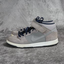 #3 THE ONES EVERYONE WANTS! NIKE DUNK MID SB PRO GREY 314383-050 PETER MOORE DESIGN SNEAKERS 7.5 MENS