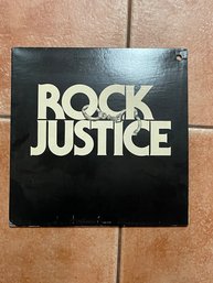 #4 ROCK JUSTICE VINTAGE VINYL RECORD LP ALBUM
