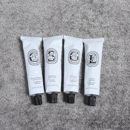 #4 THE HOTEL COLLECTION : LOT OF 4 BRAND NEW UNUSED DIPTYQUE SHOWER PRODUCTS