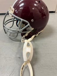 GREAT CONDITION RIDDELL MAROON RECERTIFIED MENS FOOTBALL HELMET SIZE LARGE