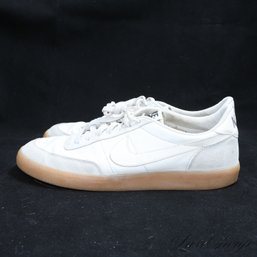 A STAPLE FOR EVERY MODERN MAN! NIKE 'KILLSHOT 2' 432997-328 CREAM LEATHER LOW SNEAKERS 11