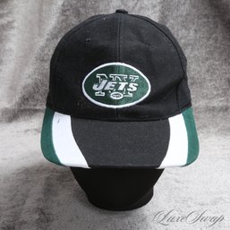 REAL DEAL VINTAGE Y2K 2000S TWINS ENTERPRISE MADE IN DR NEW YORK JETS FOOTBALL BASEBALL HAT CAP