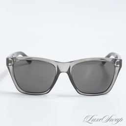 #2 RECENT AND DESIRABLE VONZIPPER ITALY THICK BLACK AND TRANSLUCENT SMOKE 'THE BOOKER' SUNGLASSES