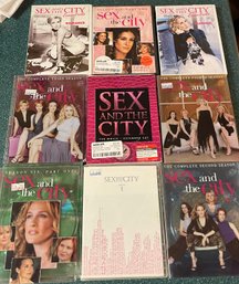 FLEX YOUR RETAIL THERAPY!! GREAT LOT OF SEX & THE CITY DVDS