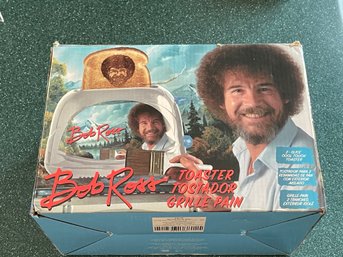 HAPPY LITTLE CLOUDS! BRAND NEW IN BOX BOB ROSS TOASTER
